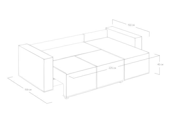 Диван Loft угловой