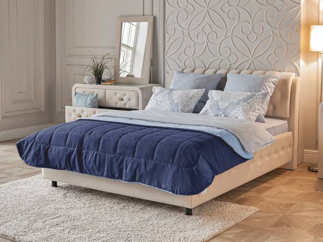 Покрывало Madison сине-голубое Покрывало Madison сине-голубое