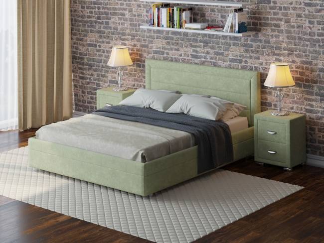 Кровать Life 2, цвет: Лофти Олива Кровать Life 2, цвет: Лофти Олива