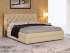 Кровать Life 4, цвет: Экокожа Бежевая