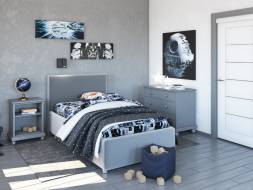 Односпальная кровать Bianco Style Promo