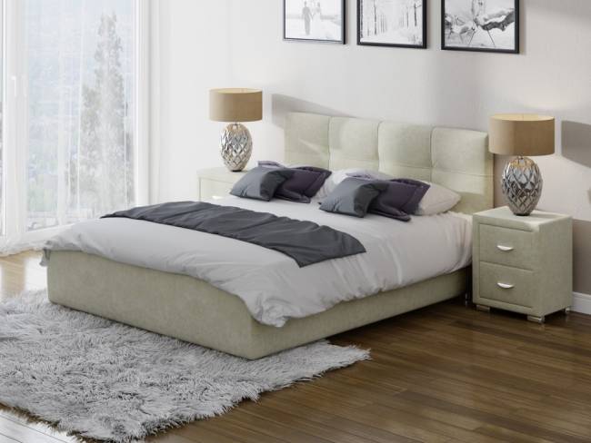 Кровать Life 1 Box, цвет: Лофти Лен 