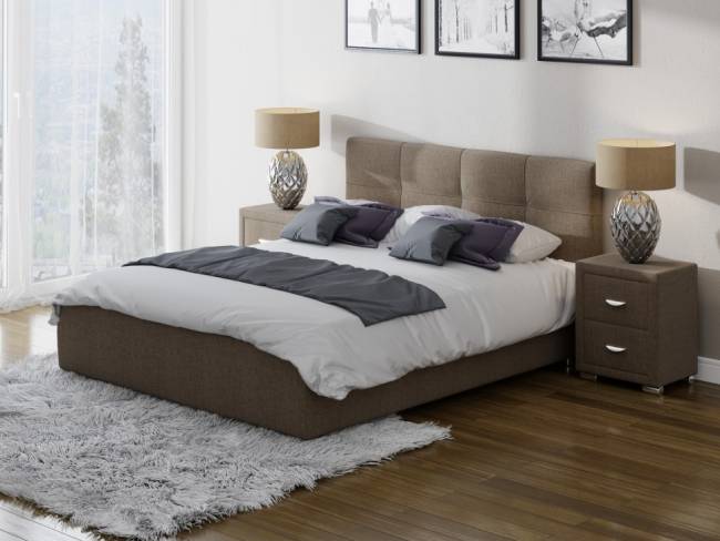 Кровать Life 1 Box, цвет: Лофти Коричневый