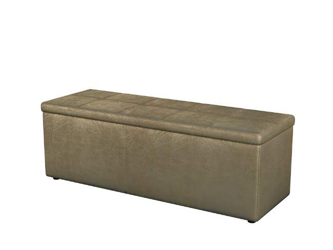 Двухместный пуф Orma soft 2, цвет: Экокожа Золото Двухместный пуф Orma soft 2, цвет: Экокожа Золото