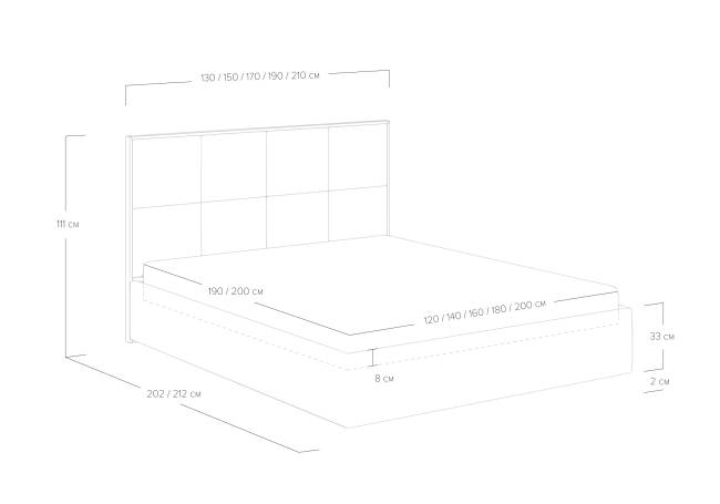 Кровать Helga Сонум Кровать Helga Сонум