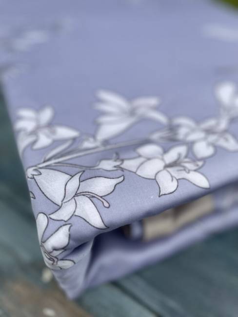 Комплект постельного белья из тенселя Голубой Комплект постельного белья из тенселя Голубой