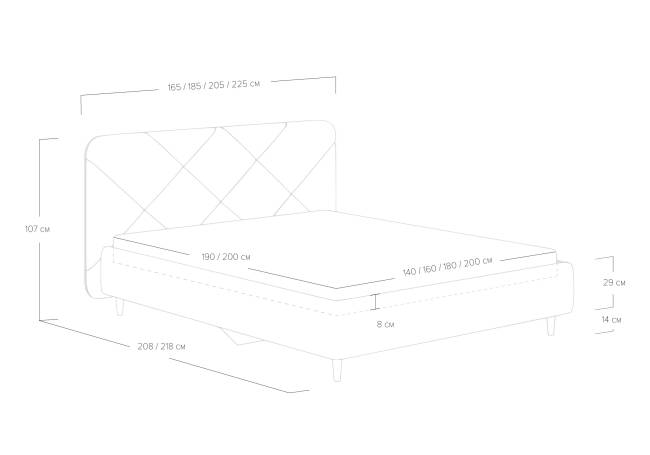 Кровать Taylor Кровать Taylor