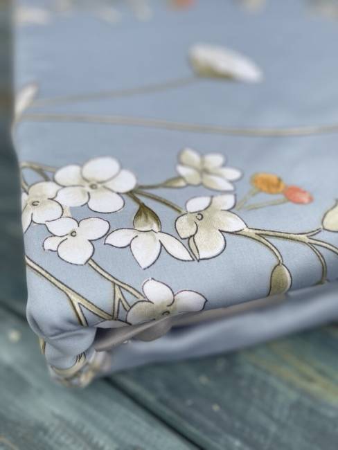 Комплект постельного белья из тенселя Серый 