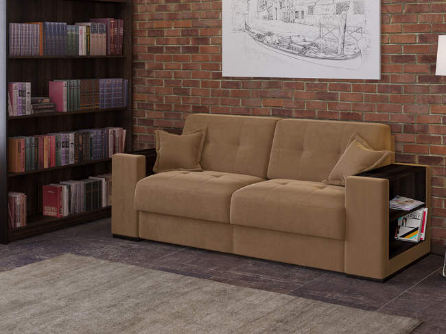 Диван Synergy Life, цвет: ткань-велюр Enigma 4