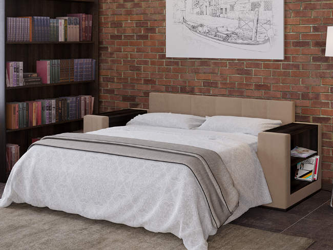 Диван Synergy Life, цвет: ткань-велюр Enigma 6