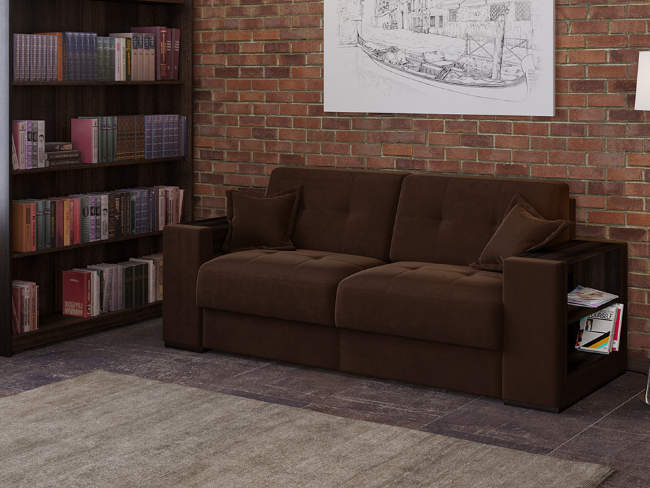 Диван Synergy Life, цвет: ткань-велюр Enigma 14