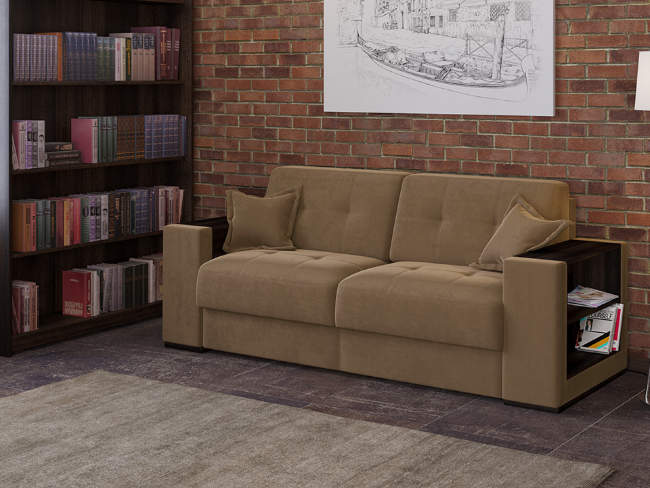 Диван Synergy Life, цвет: ткань-велюр Enigma 17