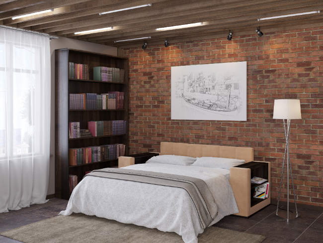 Диван Synergy Life, цвет: ткань-велюр Forest 730