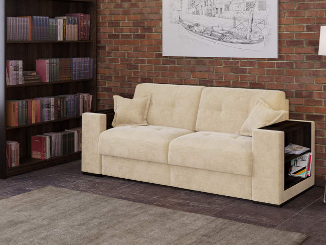 Диван Synergy Life, цвет: ткань-велюр Soft 2