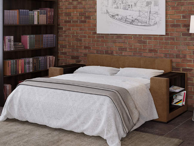 Диван Synergy Life, цвет: ткань-велюр Soft 7