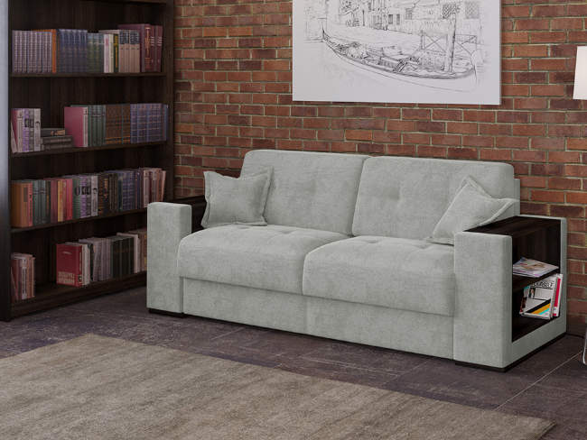 Диван Synergy Life, цвет: ткань-велюр Soft 22