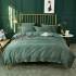 Комплект постельного белья из хлопка Зеленый Комплект постельного белья из хлопка Зеленый