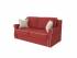 Диван Synergy Grace  с механизмом и матрасом ткань велюр Forest 13 цвет красный