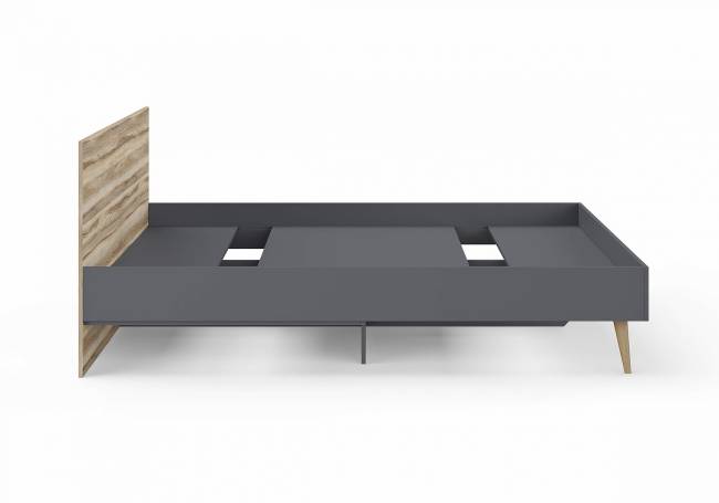 Кровать Ines (графит) Кровать Ines (графит)