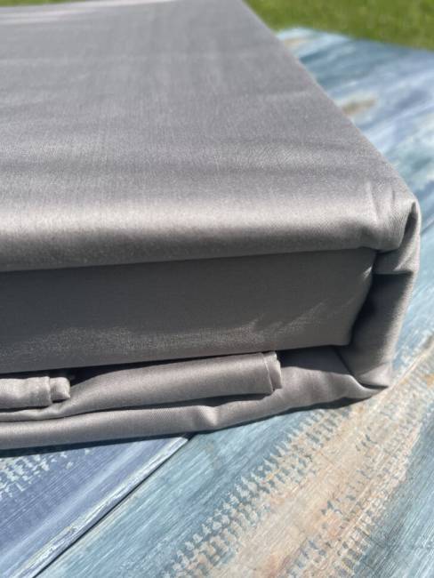 Комплект постельного белья из хлопка Серый Комплект постельного белья из хлопка Серый