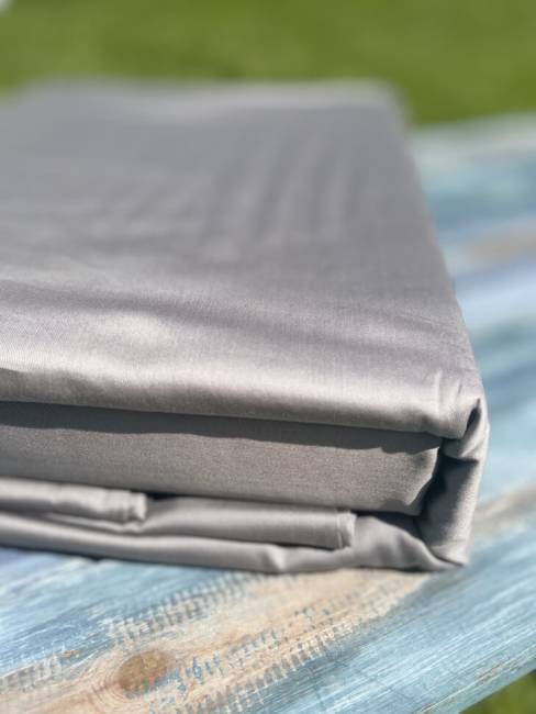 Комплект постельного белья из хлопка Серый Комплект постельного белья из хлопка Серый