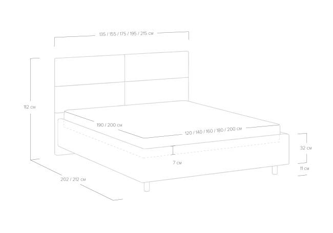 Кровать Omega