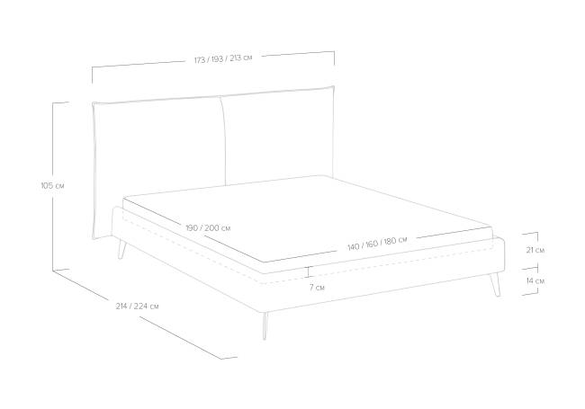 Кровать Dakota Кровать Dakota