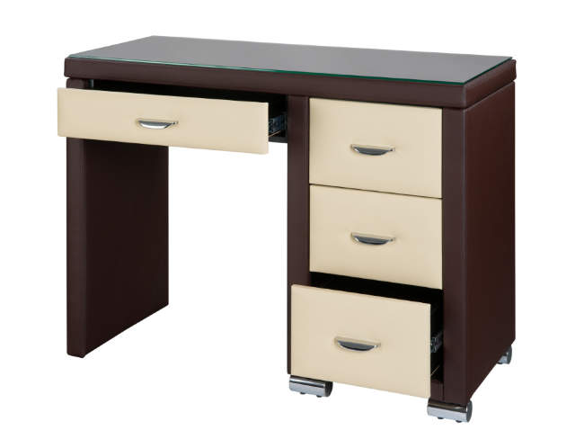 Туалетный стол OrmaSoft-2 (4 ящика) левый