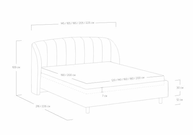 Кровать Valencia Кровать Valencia