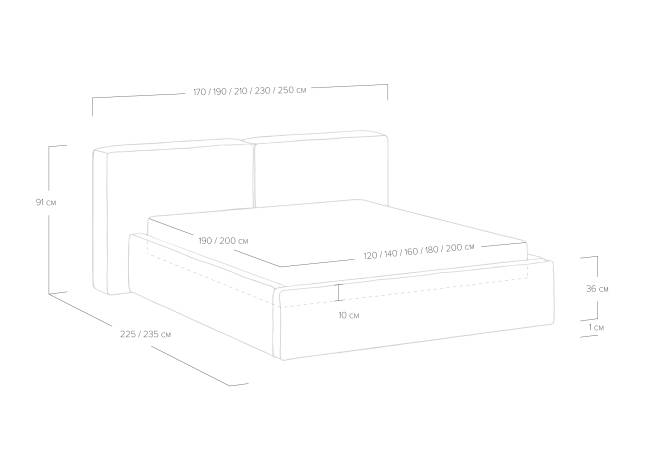 Кровать Europa