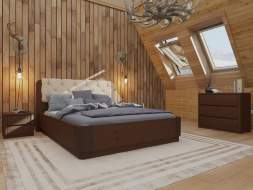 Кровать Wood Home 1 с подъемным механизмом