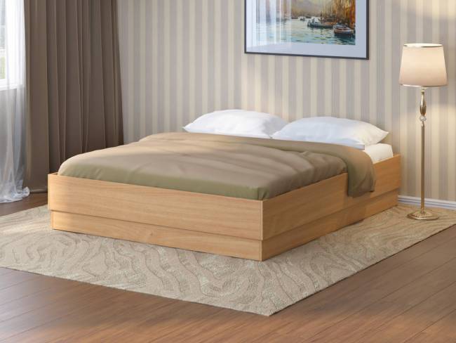 Короб с бортами и подъемным механизмом