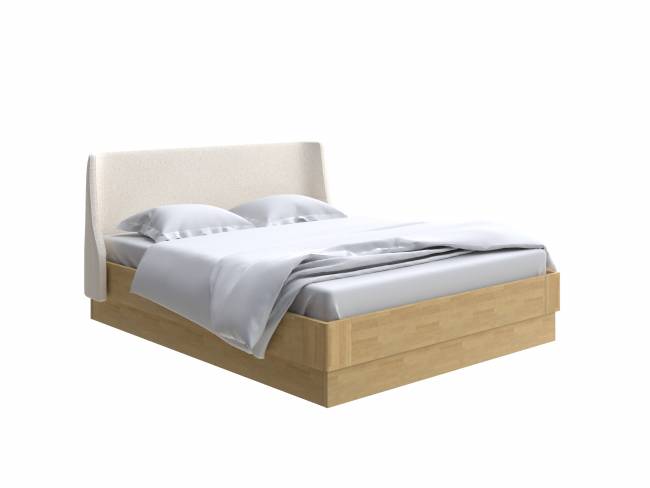 Кровать Lagom Side Wood с подъемным механизмом
