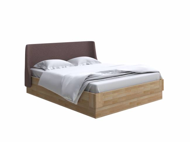 Кровать Lagom Side Wood с подъемным механизмом